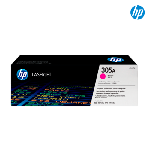 ตลับหมึกแท้ Toner Original Compatible HP CE413A Magenta, 305A